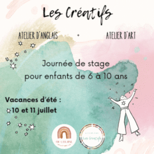 Stage Juillet les Créatifs Vertou Of Course Montessori Nantes